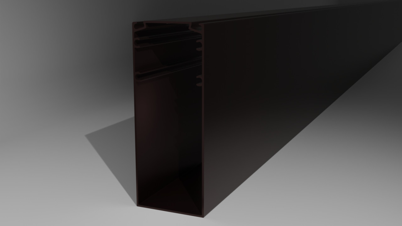 Patio extrusions 2"x 5" 0.045 flat spline Grove