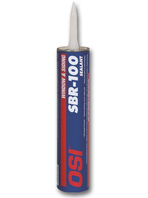 SBR-100 caulk 10.2 fl oz cartridge.