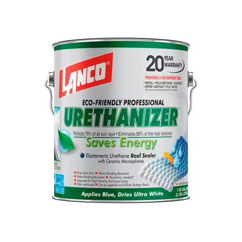 Lanco Urethanizer Roof coating white 1Gal