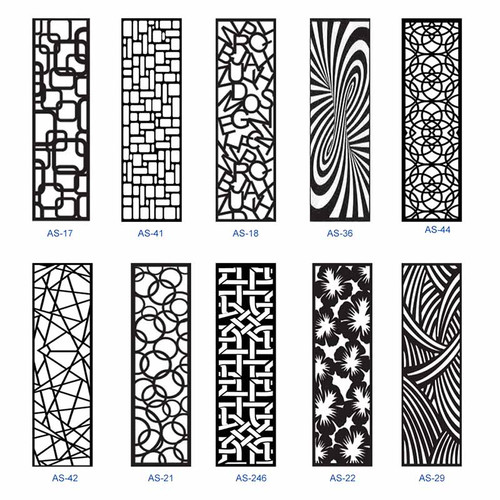 Laser Cut Decorative Panels 2' x 8' Laser Cut Decorative Panels 2' x 8'