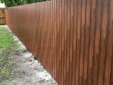 Galvanized Fence