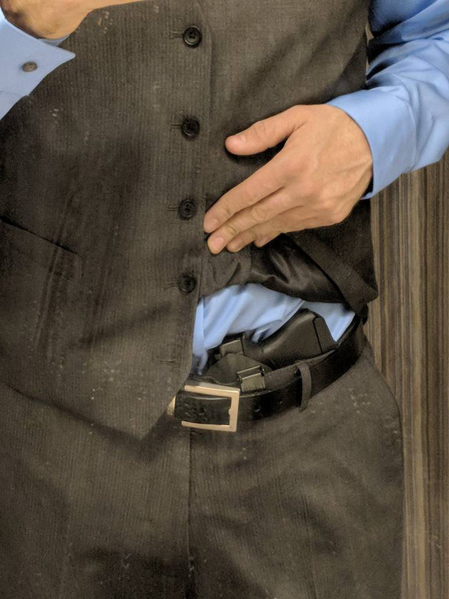 Ulti Clip Holster Inside the Waistband No Belt Needed