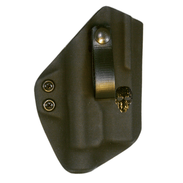 Ready2Ship Appendix (AIWB) Holster - G19 w/ TLR1 Light - The Alpha  Lima - Front - Black