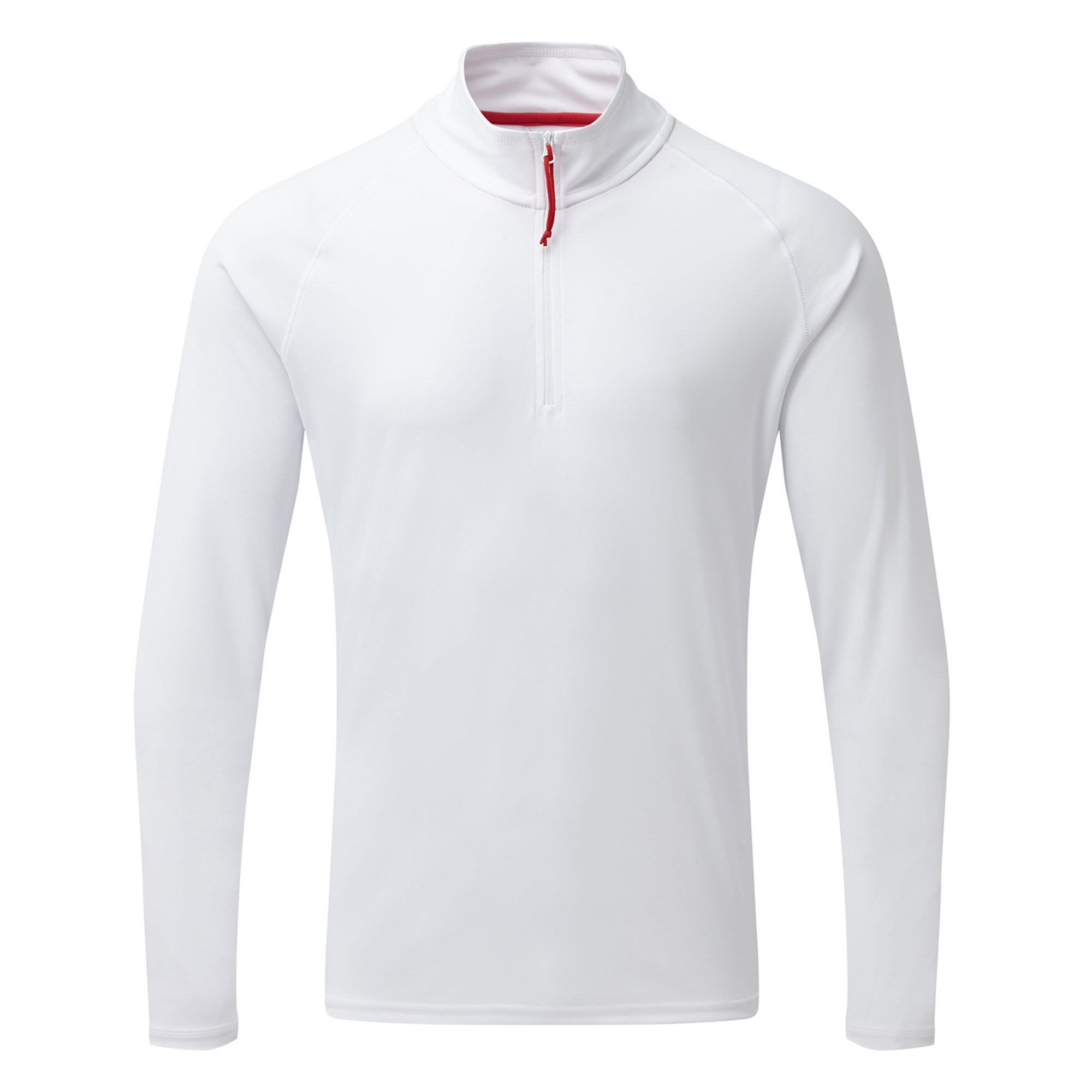 T-shirt manches longues UV Tec homme avec col zippé - UV009-WHI01-1.jpg
