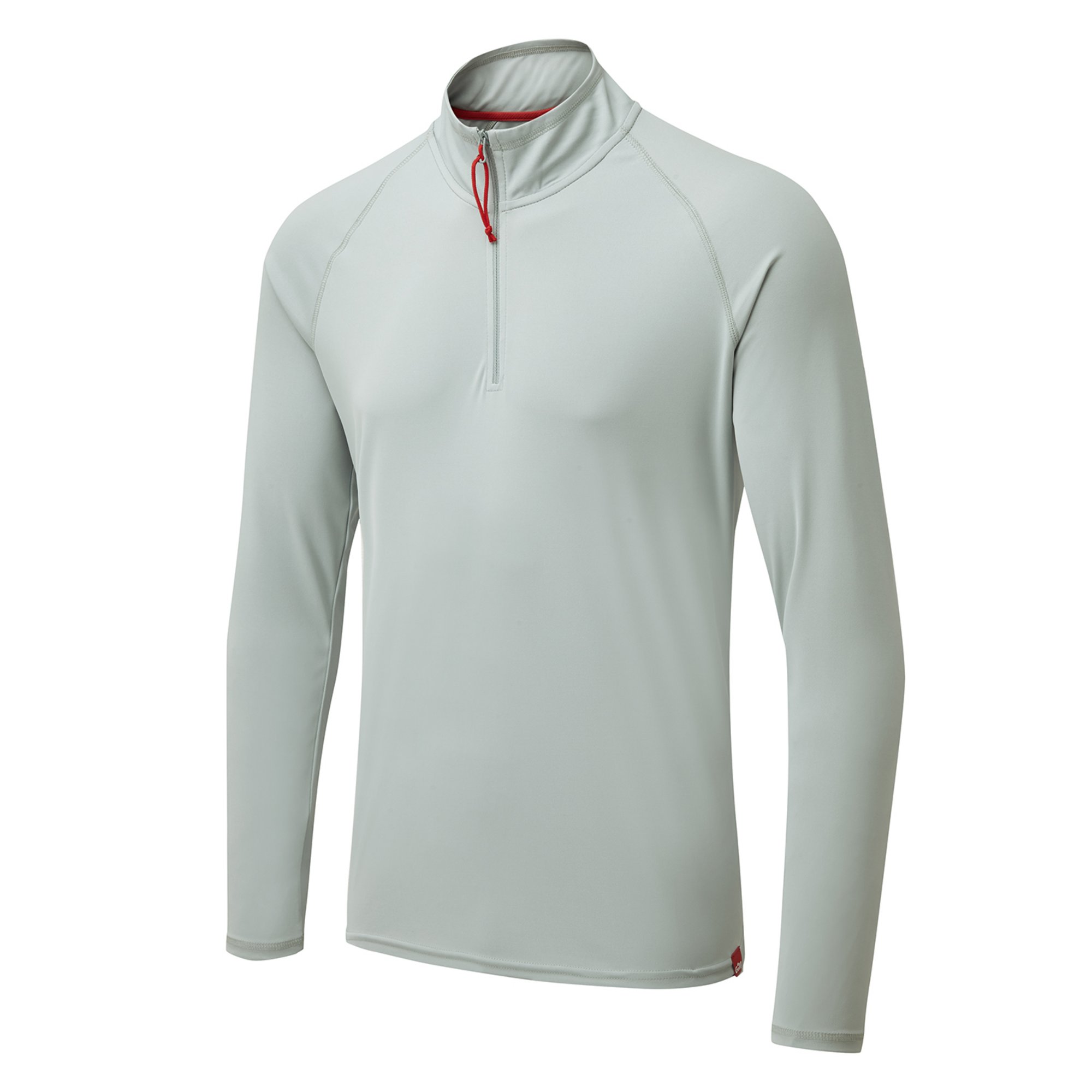 T-shirt manches longues UV Tec homme avec col zippé - UV009-GRE14-2.jpg