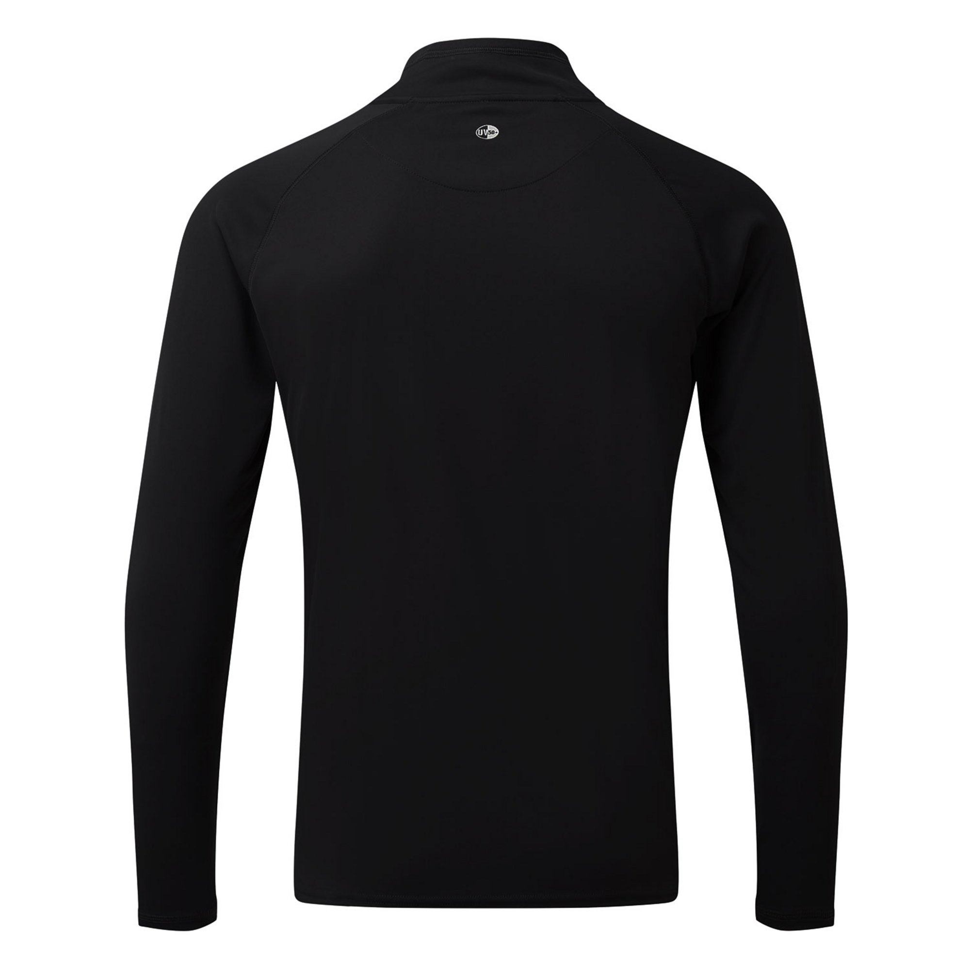 T-shirt manches longues UV Tec homme avec col zippé - UV009-BLK01_3.jpg
