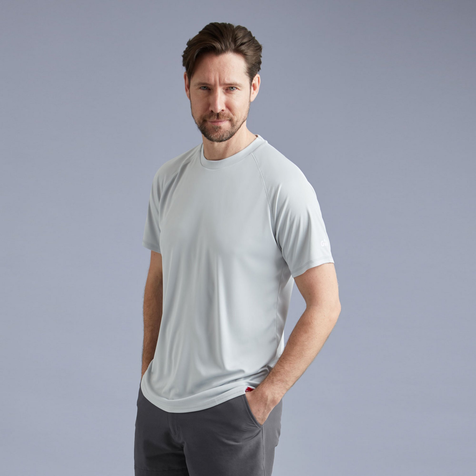 T-shirt UV Tec homme - UV010-GRE14-MODEL-1.jpg