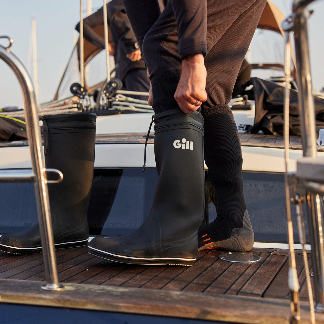 Tall Yachting Boots - 918-BLK01-LIFESTYLE_1.jpg