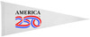 America250 Custom Pennant Flag with Star Logo