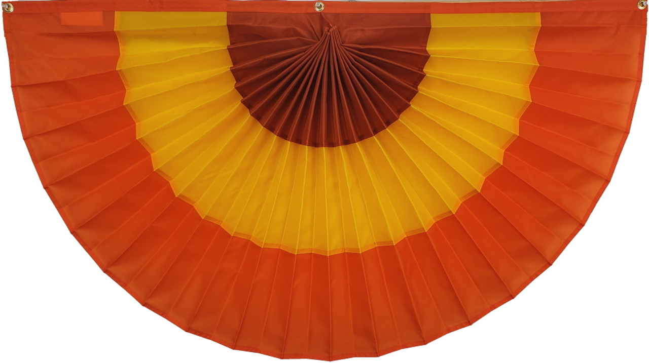 Fall Pleated Fan