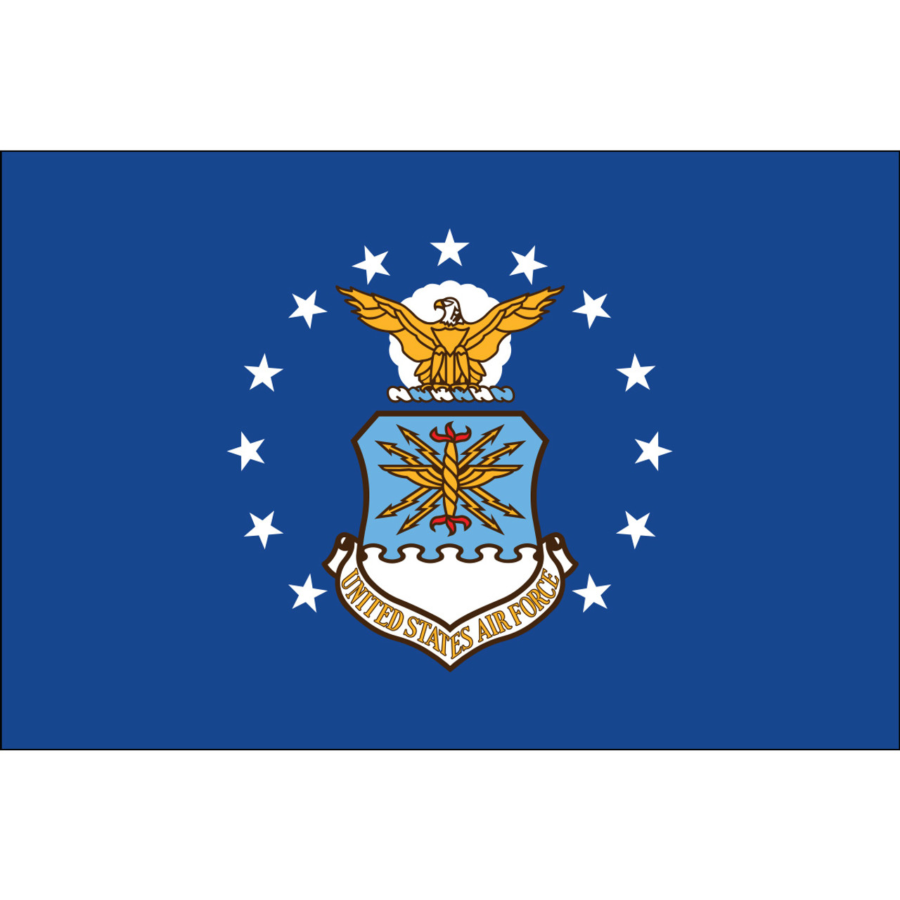 Air Force Emblem Flag 3x5' 
