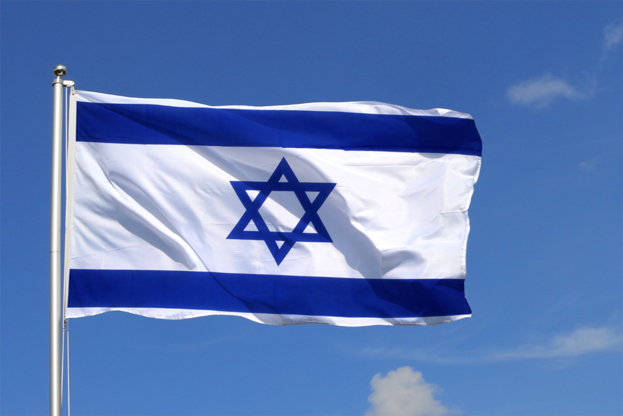 Flag of Israel - 3' x 5' - Printed Nylon