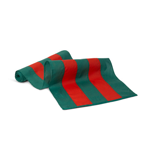 Christmas Cotton Bunting - Green/Red/Green/Red/Green - 18" Width