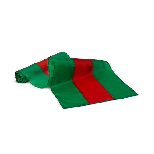 Christmas Cotton Bunting - Green/Red/Green - 18" Width