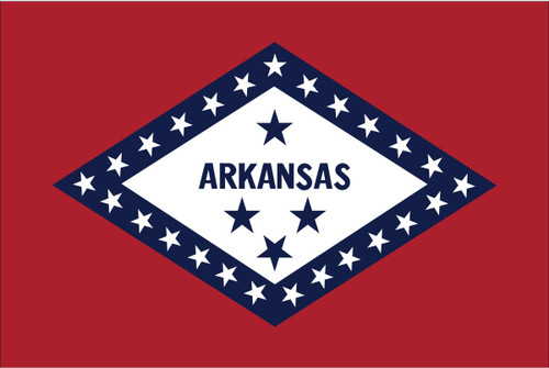 State Flag of Arkansas - 3' x 5' - Nylon
