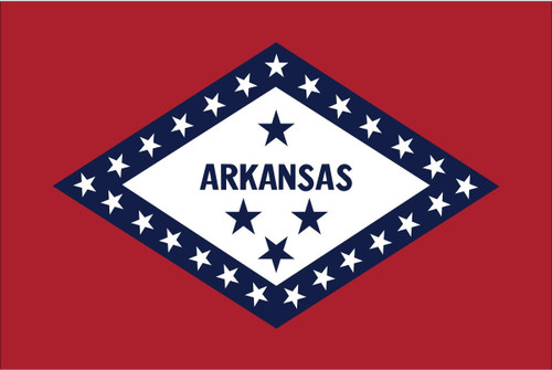 State Flag of Arkansas - 5' x 8' - Nylon