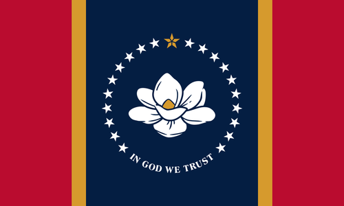 State Flag of Mississippi- 6' x 10' - Nylon