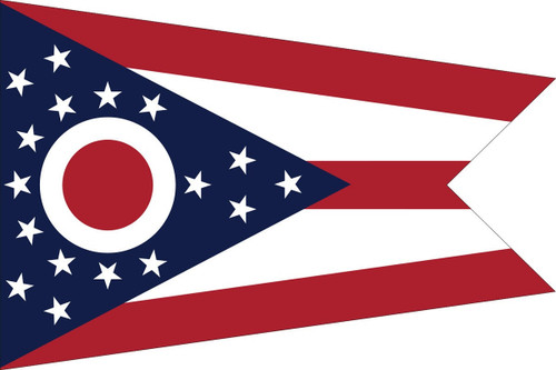 State Flag of Ohio- 6' x 10' - Nylon