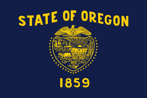 State Flag of Oregon- 3' x 5' - Nylon