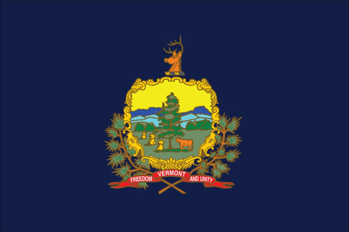 State Flag of Vermont- 3' x 5' - Poly Max