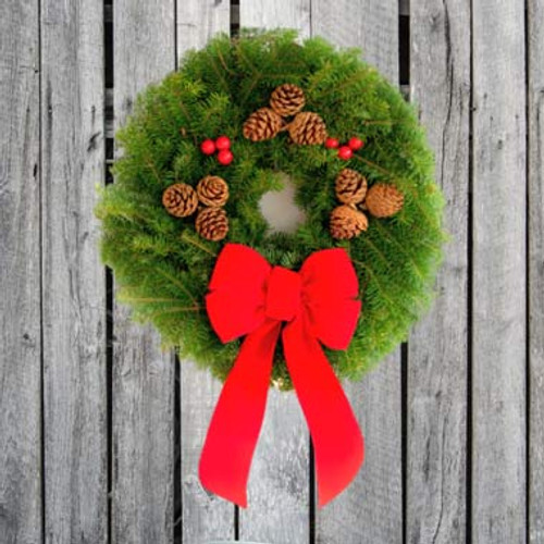 #3 Classic Balsam Fir Wreath