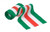Irish Cotton Bunting - St. Patrick's Day Green, White & Orange 5 Stripe - 36" Width