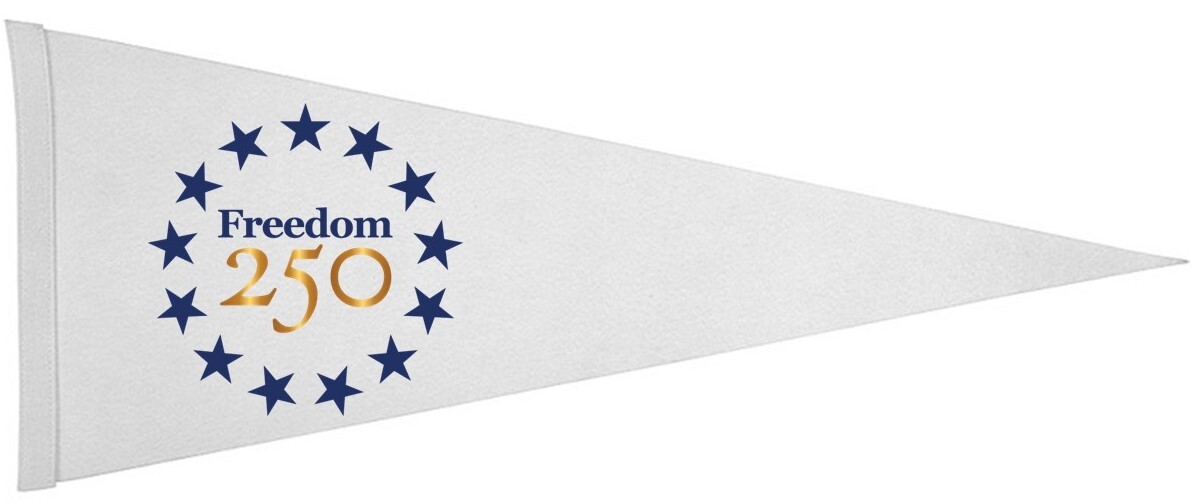 Freedom 250 Pennant Flags image