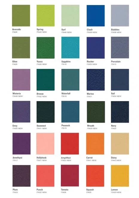 Custom Fabric Color Chart image