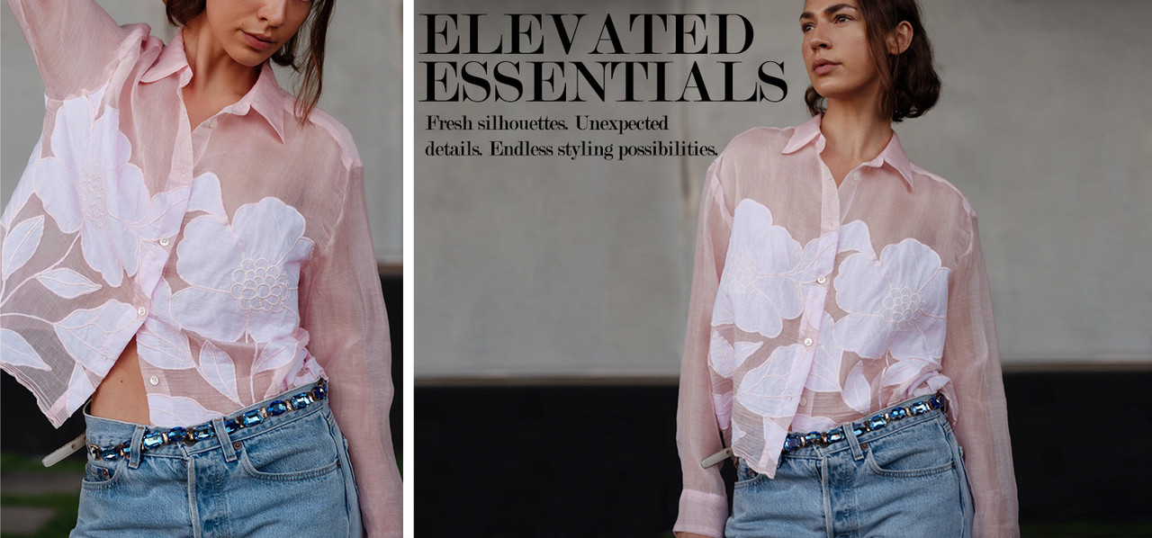 Discover an array of must-have tops from designers like Cissa, L'Agence and more!
