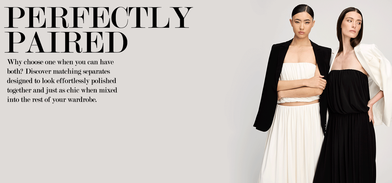 Discover our selection of must-have matching separates
