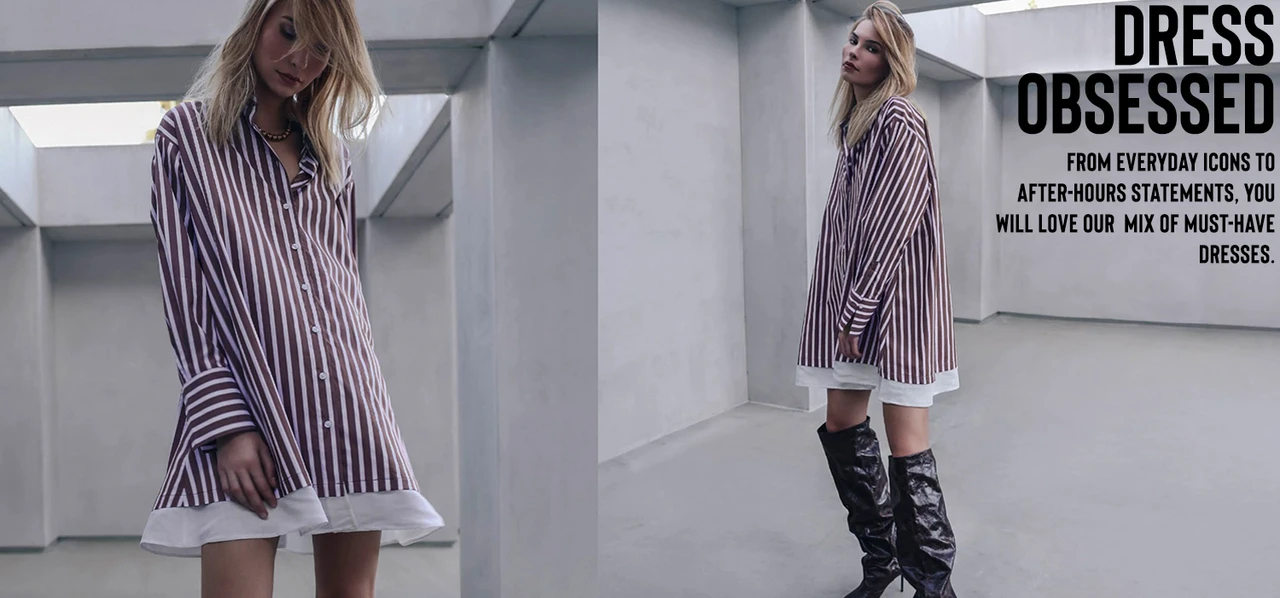 Discover our range of must-have dresses from designers like Theo, Retrofete and more. 