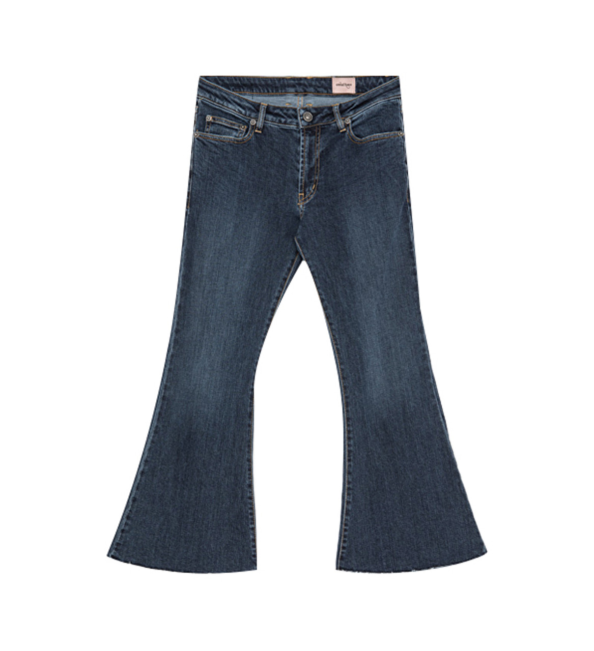 Ottod'Ame Cropped Flare Jeans