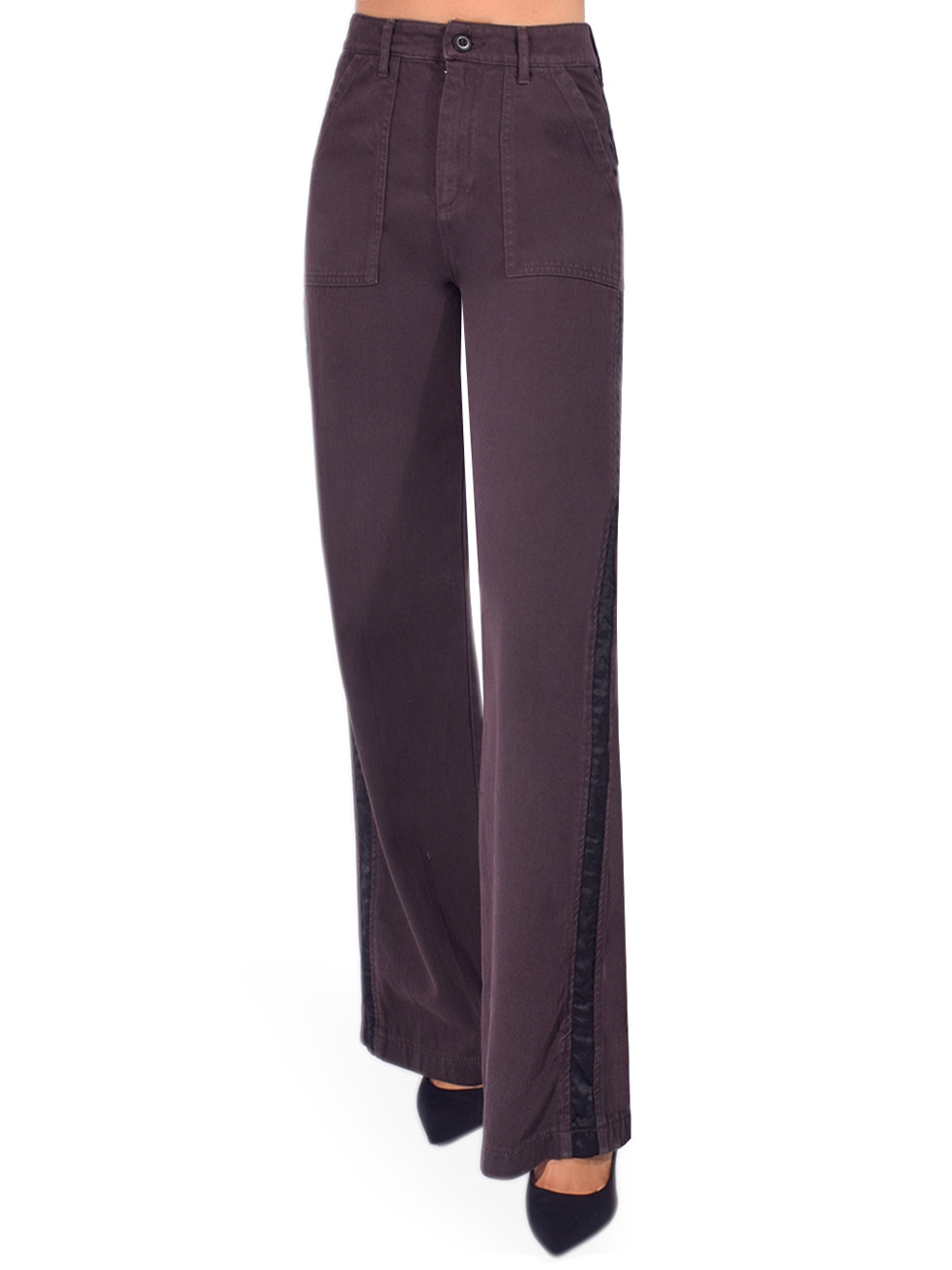 LE SUPERBE Everyday Brenda Tux Pant in Dark Chocolate display picture 1