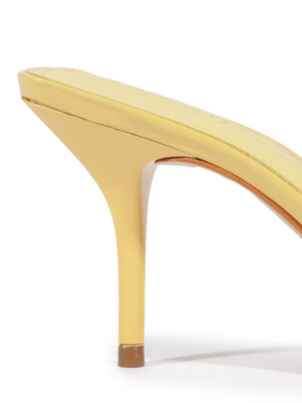 SCHUTZ Elodie Mule in New Yellow, Women's Designer Mule Heel