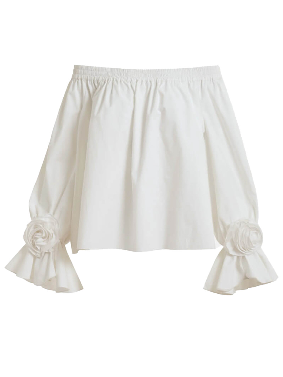 ESSENTIEL ANTWERP Jofie Off-Shoulder Top in Off-White, Women's