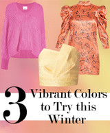 3 Vibrant Colors to Try this Winter 