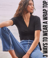 3 Ways to Wear a Wrap Top