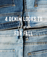 4 Denim Looks to LOVE for Fall