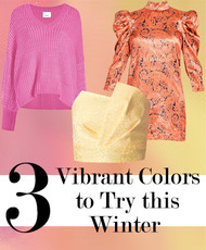 3 Vibrant Colors to Try this Winter 