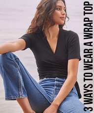 3 Ways to Wear a Wrap Top