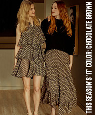 This Season’s ‘IT’ Color: Chocolate Brown 
