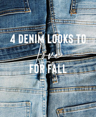 4 Denim Looks to LOVE for Fall