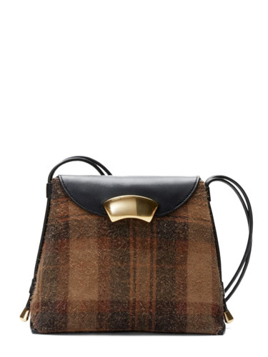 3.1 PHILLIP LIM ID Petite Soft Shoulder Bag in Brown Multi Front View 