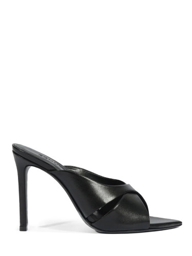 SCHUTZ Maxine Mule in Black Side View 

