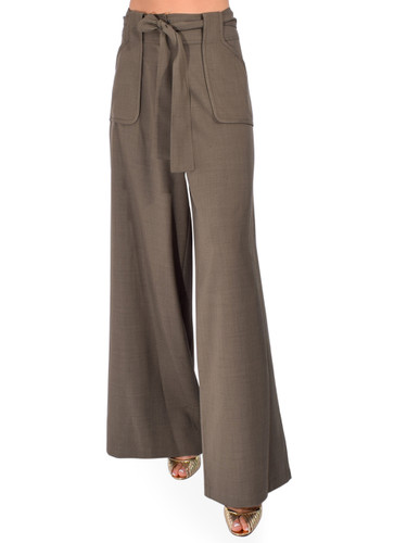 CHRISTY LYNN Fallon Pant in Moss Front View 