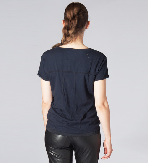 RTA Road to Awe Isabelle Pocket Tee Back View 