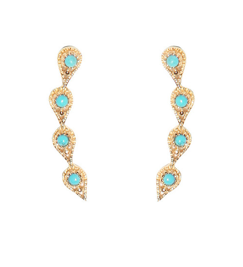 Eddera Isabella Crawlers Turquoise