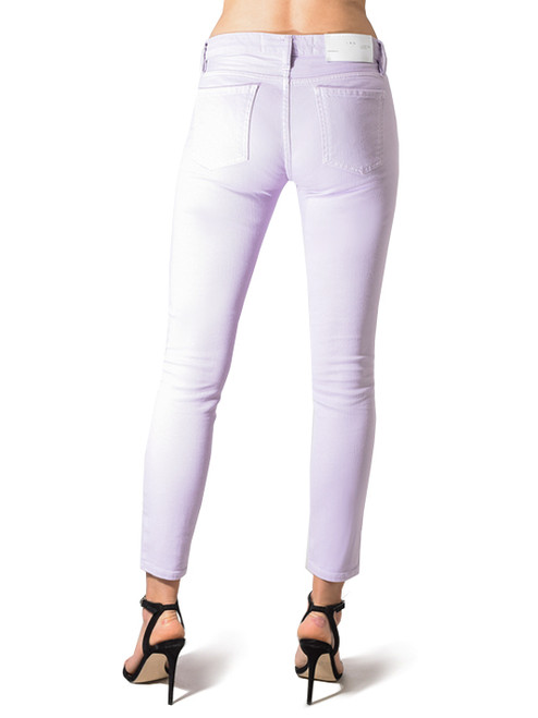 IRO Jarodcla Skinny Jean in Lilac Back View 

