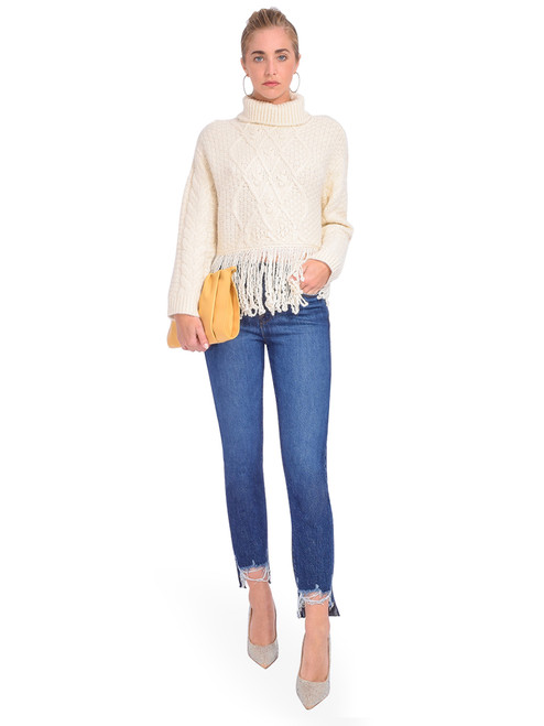 FRAME Le High Straight in Hallam Chew Full Outfit 