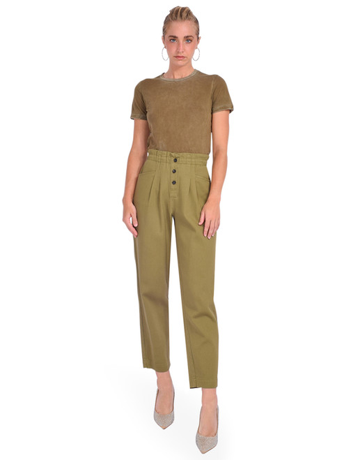 COTTON CITIZEN Standard Tee in Vintage Fern Full Outfit 